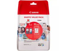 Canon PG-560XL/CL-561XL - pack de 2 - noir, cyan, magenta, jaune - cartouche d'encre originale