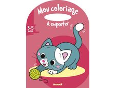 Mon coloriage à emporter (3-5 ans) - chat