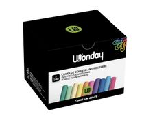 Wonday - 100 Craies couleurs assorties - anti poussière