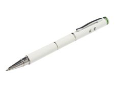 Leitz Complete 4 in 1 - Stylet / lampe torche / stylo à bille / pointeur laser - blanc