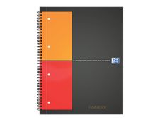 Oxford Filingbook - Cahier A4+ - 200 pages - petits carreaux (5x5 mm)