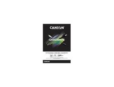 Canson Graduate Mix Media - Bloc dessin - A3 - 240 gr - noir