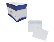 La Couronne - 200 Enveloppes C5 162 x 229 mm - 90 gr - sans fenêtre - blanc - bande auto-adhésive