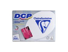 Clairefontaine DCP - Papier ultra blanc - A3 (297 x 420 mm) - 200 g/m² - 250 feuilles