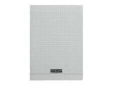 Calligraphe 8000 - Cahier polypro A4 (21x29,7 cm) - 96 pages - grands carreaux (Seyes) - gris
