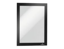 Durable Duraframe - Cadre d'affichage adhésif repositionnable - A5 - noir