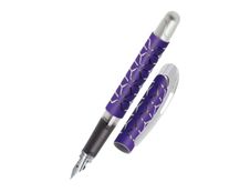 Online College Style - Stylo plume - violet/argent