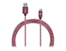 Bigben Connected - Câble USB de type-C - Micro-USB de type B - 2 m - rouge