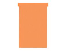 Nobo fiche en T - 11.2 x 18 cm - orange (pack de 100)