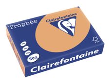 Clairefontaine Trophée - Papier couleur - A4 (210 x 297 mm) - 80 g/m² - 500 feuilles - caramel