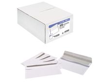 La Couronne - 500 Enveloppes C6 114 x 162 mm - 80 gr - sans fenêtre - blanc - autocollante