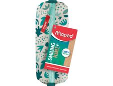 Maped Smiling Planet - Trousse 1 compartiment - polyester recyclé