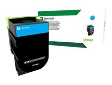Lexmark 802S - cyan - cartouche laser d'origine