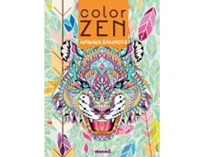 Color zen animaux sauvages tigre