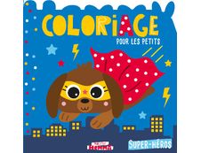 Mon P'tit Hemma - Coloriage pour les petits : Super-héros