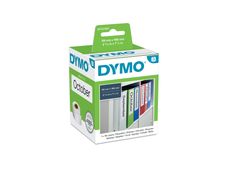 Dymo LabelWriter LAF Labels Large  - Ruban d'étiquettes auto-adhésives - 1 rouleau de 110 étiquettes (59 x 190 mm) - fond blanc écriture noire