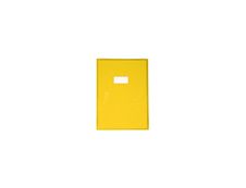 Calligraphe - Protège cahier sans rabat - 24 x 32 cm - cristalux - jaune transparent