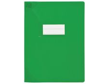 Oxford Strong Line - Protège cahier sans rabat - 17 x 22 cm - vert opaque