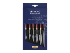Lefranc & Bourgeois - 6 Couteaux à peindre pour huile et acrylique
