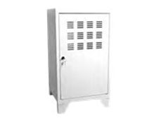 Casier de bureau avec pieds - 74 x 40 x 40 cm - blanc