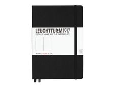 Leuchtturm 1917 - Carnet de notes - A5 - 250 pages - ligné - noir