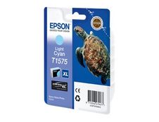 Epson T1575XL Tortue - cyan clair - cartouche d'encre originale