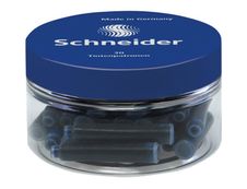 Schneider - 30 cartouches d'encre - bleu