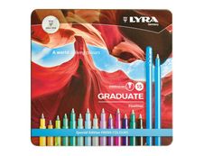 Lyra Graduate - 15 Feutres fins - couleurs froides