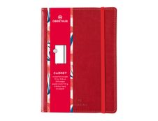 Oberthur Carmen - Carnet de notes A6 - rouge