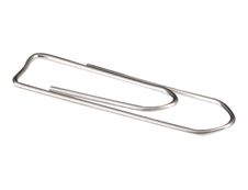 Wonday - 100 Trombones attaches-lettres - 30 mm - acier