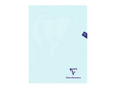 Clairefontaine Mimesys Pastel - Cahier polypro 24 x 32 cm - 96 pages - petits carreaux - disponible dans différentes couleurs