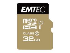 Emtec Elite Gold - carte mémoire 32 Go - Class 10 - micro SDHC