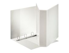 Esselte Panorama - Classeur à anneaux personnalisable - Dos 98 mm - A4 Maxi - pour 600 feuilles - blanc