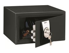 Reskal SM 1 - Coffre-fort 9,9L à clé - acier noir