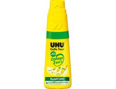 UHU Twist and glue - Flacon de colle liquide - Gel transparent - 35 ml - sans solvant