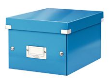 Leitz Click & Store - Boîte de rangement A5 - bleu métallisé