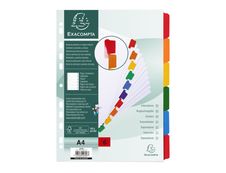 Exacompta Nature Future - Intercalaire 6 positions - A4 - carte blanche