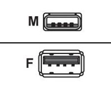 MCL Samar - Rallonge de câble USB 2.0 type A (M) vers USB 2.0 type A (F) - 2 m
