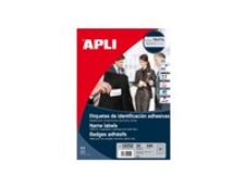 Apli Agipa - 540 badges adhésifs sur textile - 63.5 x 29.6 mm