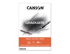 Canson Graduate - Bloc dessin croquis - 40 feuilles - A3 - 96 gr