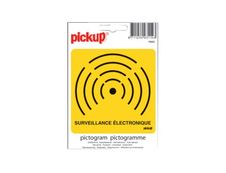 Pickup - Pictogramme - Surveillance éléctronique - 100 x 100 mm