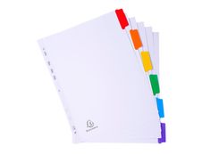 Exacompta Nature Future - Intercalaire 6 positions - A4 Maxi - carte blanche