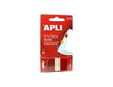 Apli - Marque-pages (Index) - 25 x 45 mm - rouge