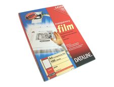 Dataline Transparency Film - transparents - 100 feuille(s) - A4