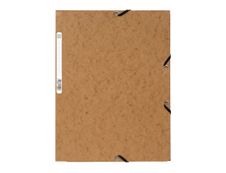 Exacompta Nature Future - Chemise à 3 rabats - A4 - pour 250 feuilles - tabac