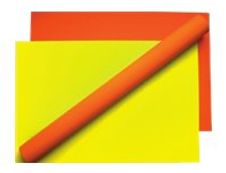 Apli Agipa - Papier rouleau fluo - 70 cm x 10 m - orange fluo
