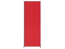 Nobo Impression Pro - Cloison de séparation - 60 x 180 cm - rouge