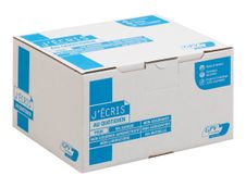GPV - 500 Pochettes Enveloppes C5 162 x 229 mm - 90 gr - sans fenêtre - kraft - bande adhésive