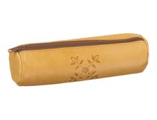 Trousse ronde Oxbow - 1 compartiment - cuir - Hamelin
