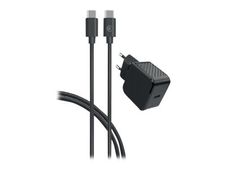 BigBen - chargeur secteur pour smartphone + câble USB-C - noir - 25 Watt